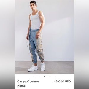 ORTTU Cargo Couture Pants
